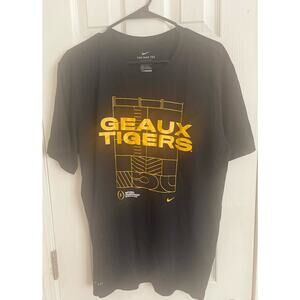NIKE TEE DRI-FIT Size XL LSU National Championship, B93